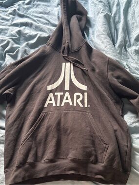 H&M Black Atari Logo Hoodie